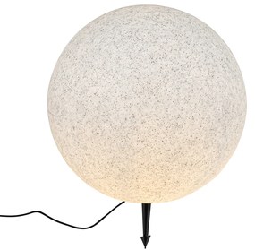 Moderne buitenlamp grijs 56 cm IP65 - Nura