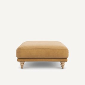 Voetenbank, van linnenfluweel, LAZARE