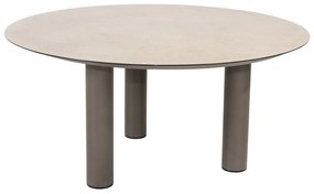 Taste by 4 Seasons Donato tuintafel terre met keramisch geprint blad Ø 160 cm BartafelTuintafel   bruin weerbestendig