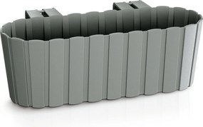 Prosperplast Boardee Hook Balkonbak - Met Haken - 38 cm - Grijs