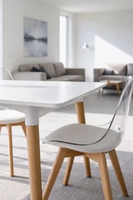 Rechthoekige torentafel 140 x 80 cm