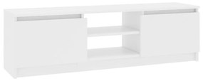 vidaXL Tv-meubel 120x30x35,5 cm bewerkt hout wit