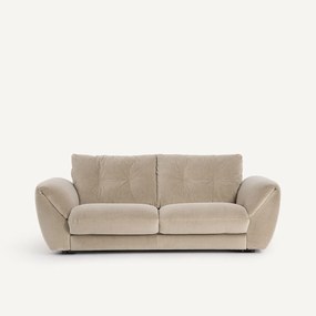 3-zits slaapbank van stonewashed fluweel, EDGAR