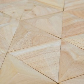 Houten Mozaïekpaneel | Rubberwood XL | 30×35 cm | Hout | Tegel