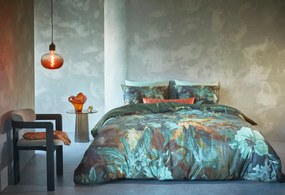 Kardol Floral Embrace Dekbedovertrek Blue Green – Bij Swiss Sense