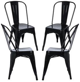 Set 4 Torix Stoelen