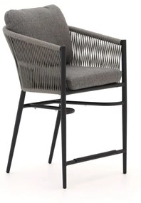 + 10% kassakorting | Dining tuinstoel | Bellagio Mineo | Rope (touw) | Grijs/Zwart | Kees Smit Tuinmeubelen