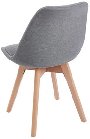 Set 4 Synk Stoffen Stoelen