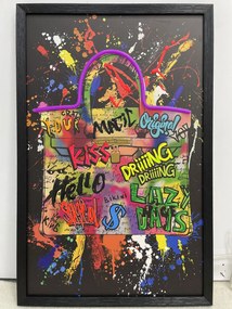 Neon Art Purse Art