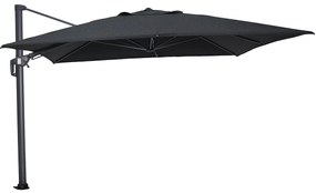 Garden Impressions Hawaii Big Pole II zweefparasol 350x350 cm - royal black