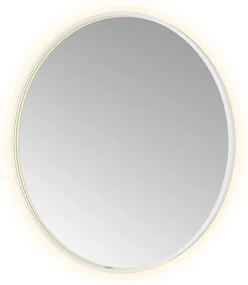 Hotbath &More Round spiegel 100cm wit mat