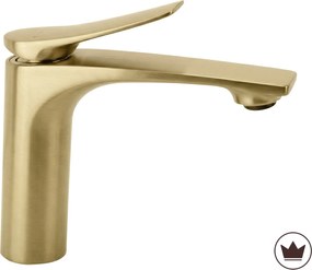 Wastafelkraan PREMIUM Rea Vision Gold Brush Low