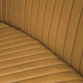 Eetkamerbank - Hengelo - stof Element goud 08 - geschikt voor ovale tafel 240 cm