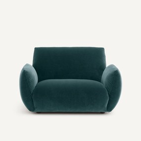 Fauteuil in fluweel, Spogano
