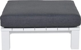 Garden Impressions Plaza lounge tuintafel 100x100xH30 cm mat wit