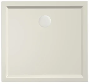 Xenz Mariana Plus rechthoekige douchebak acryl 80x75cm pergamon