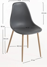 Pak 4 Mykle Stoelen