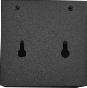 Buiten wandlamp zwart incl. LED IP65 met dimlicht en solar - Charlene