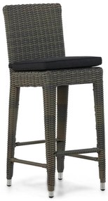 Garden Collections York Barchair Kubu Wicker Taupe