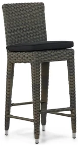 Garden Collections York Barchair Kubu Wicker Taupe