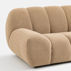 4-zits bank van dikke bouclette Nuria