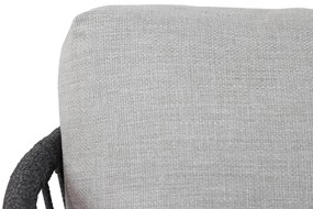 Tuinstoel Aluminium/Rope Grijs-antraciet Coco Puerto