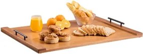 VEVOR Pasta Board Fornuishoes Grenen Fornuishoes voor Elektrisch &amp; Gasfornuis, Fornuishoes voor Werkblad &amp; Dienblad, Afdekplaat met Handgrepen (76,2 x 55,88 cm) Natuurlijk