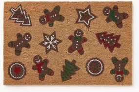 Handgeweven deurmat Gingy