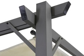 Witte La Palma 3x4m Tuinpunt terraspergola