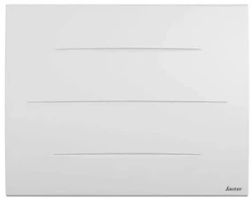 SAUTER Sibayak elektrische radiator 82.3x47.8cm 1500watt horizontaal staal wit 500713