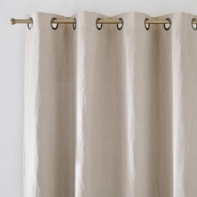 Onega gewassen linnen verduisterend radiatorgordijn