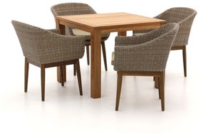 Intenso Bordano/Oxford 90cm dining tuinset 5-delig