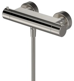Hotbath Buddy Thermostatische Douchemengkraan - met half duims onderaansluiting - Geborsteld Nikkel B008GN