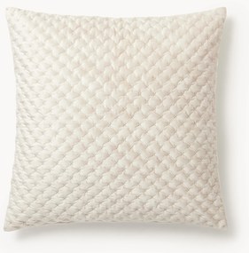 Gewatteerde fluwelen kussenhoes Riko