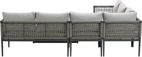 Garden Impressions Burela - Brugge lounge dining set 5-delig links - taupe