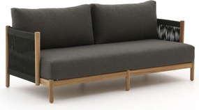 + 10% kassakorting | Loungebank Tuin Zavelli | Teakhout | 2 personen | Tuinbank Natural Teak | 191cm | Incl. kussens | Kees Smit Tuinmeubelen