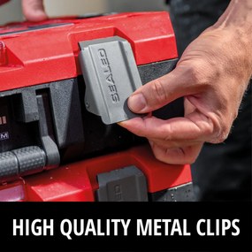 Einhell E-Case M SEALED – Water- en Stofdichte Systeemkoffer IP65