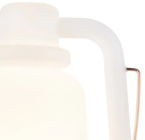 Vloerlamp wit 51 cm IP44 - Storm Large