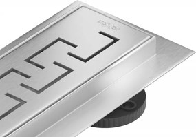 Mexen Flat M15 lijnafvoer 100 cm, inox - 10240100-15