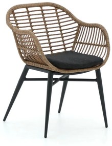 Dining tuinstoel | Intenso  Azora | Wicker (vlechtwerk) | Taupe | Kees Smit Tuinmeubelen