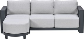 Garden Impressions Malakka loungebank chaise longue - donker grijs