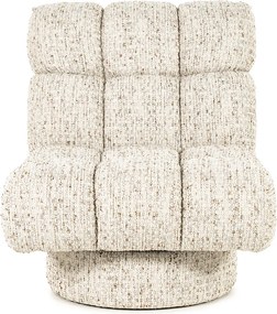 Bubbel Fauteuil Draaibaar Beige