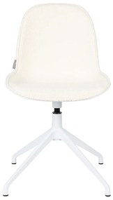 Zuiver Albert Kuip Swivel Witte Design Stoel Draaibaar