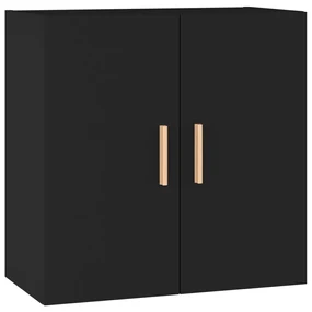 vidaXL Wandkast 60x30x60 cm bewerkt hout zwart