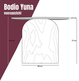 Ovale Eettafel Walnoot Japandi 250 Cm - 250 X 100cm.