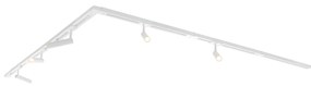 Modern railsysteem met 5 spots wit 1-fase GU10 35mm - Iconic Jeana Luxe