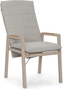 Verstelbare Tuinstoel Aluminium Zand/Beige Lifestyle Garden Furniture Vivaro   loft