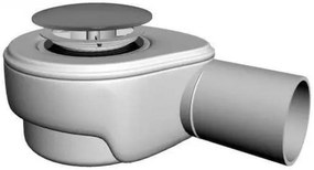 Kerra Speed sifon 50mm voor hoge douchebak van douchecabine