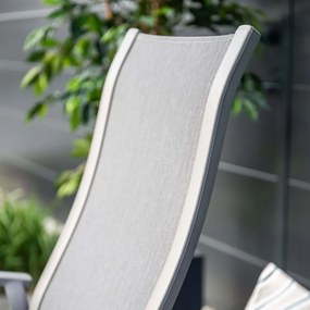 Garden Impressions Hilly tuinstoel verstelbaar taupe - 2 stuks