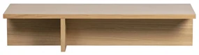Vtwonen Angle Japandi Salontafel Rechthoekig Eiken - 135 X 45cm.